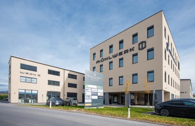 Power Networks Standort Gleisdorf – Bürogebäude Mühlwerk Ludersdorf